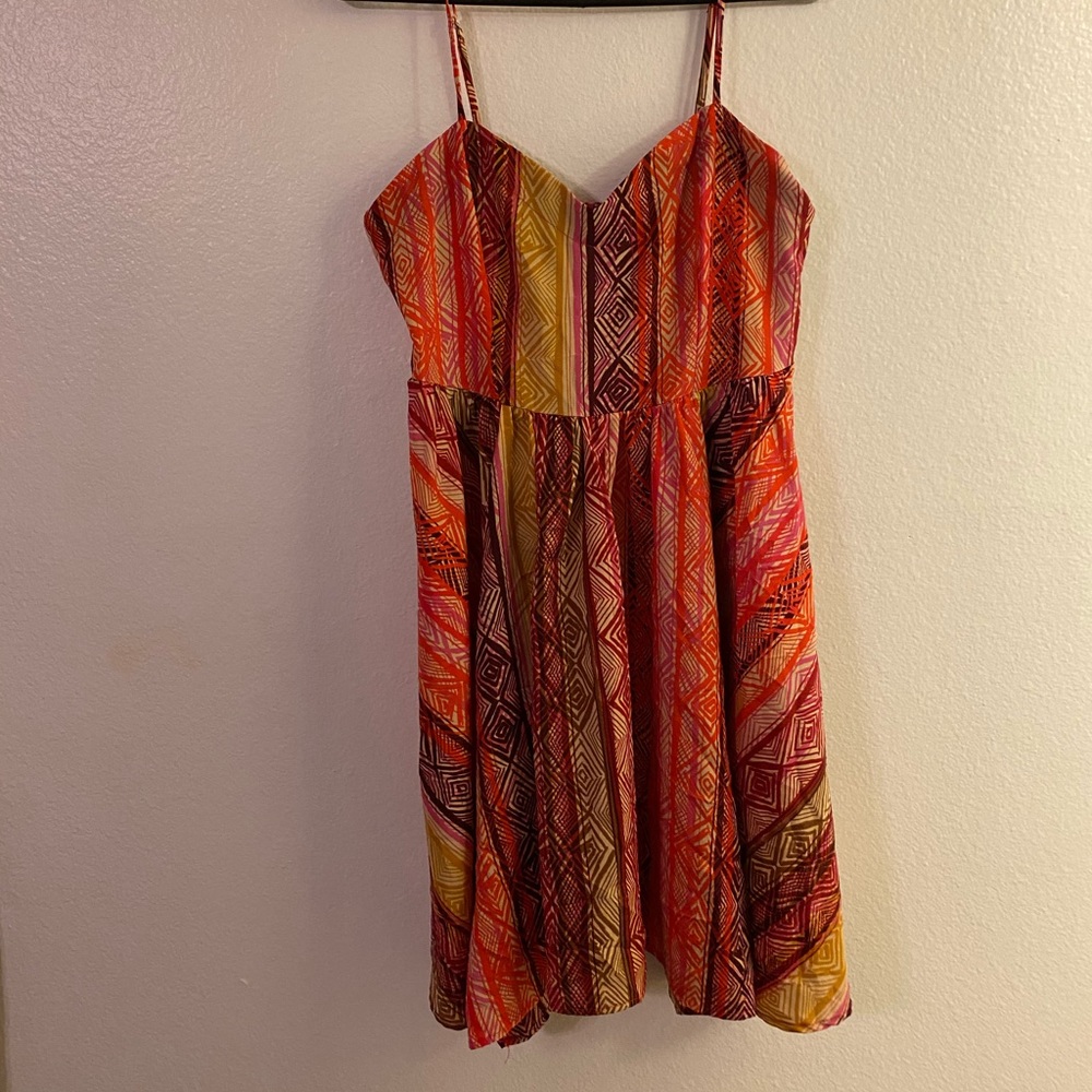 Multi Colored Daytrip Spaghetti Strap Dress